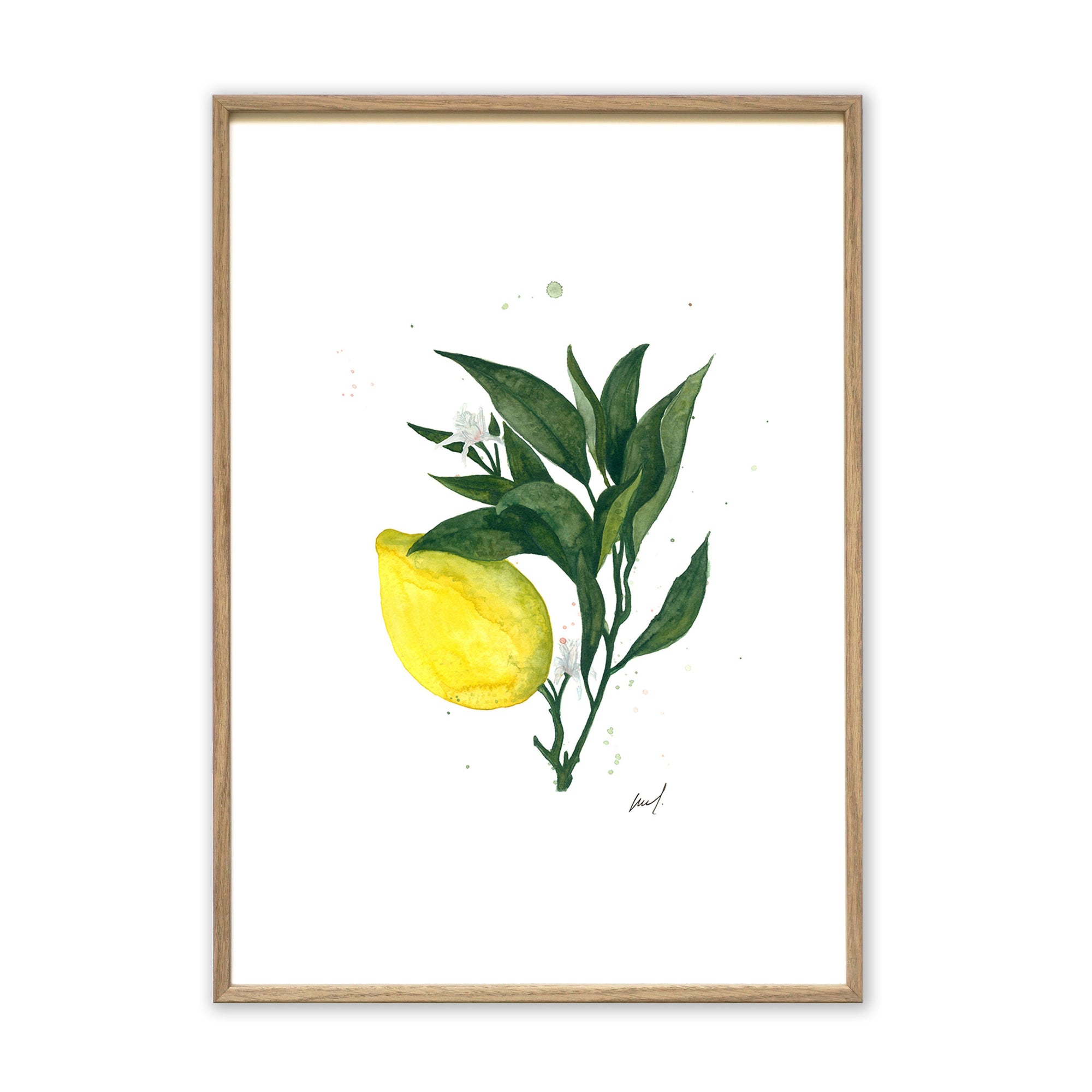 Kunstdruck - Lemon Kunstdruck Leo la Douce 