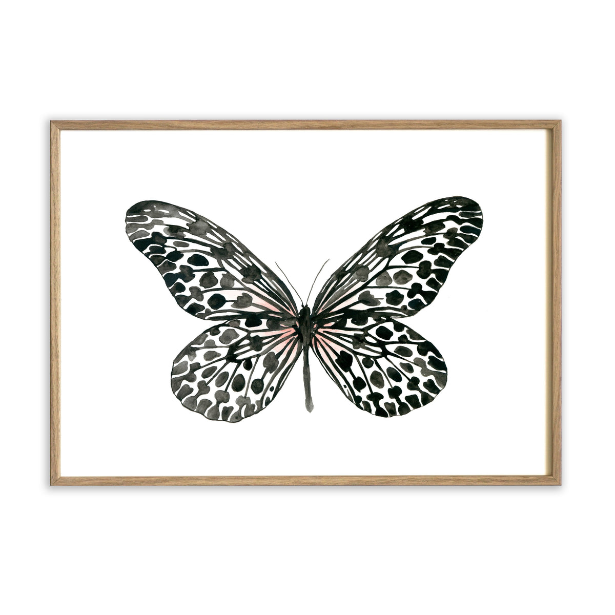 Kunstdruck - Black Butterfly Kunstdruck Atelier Leo la Douce 