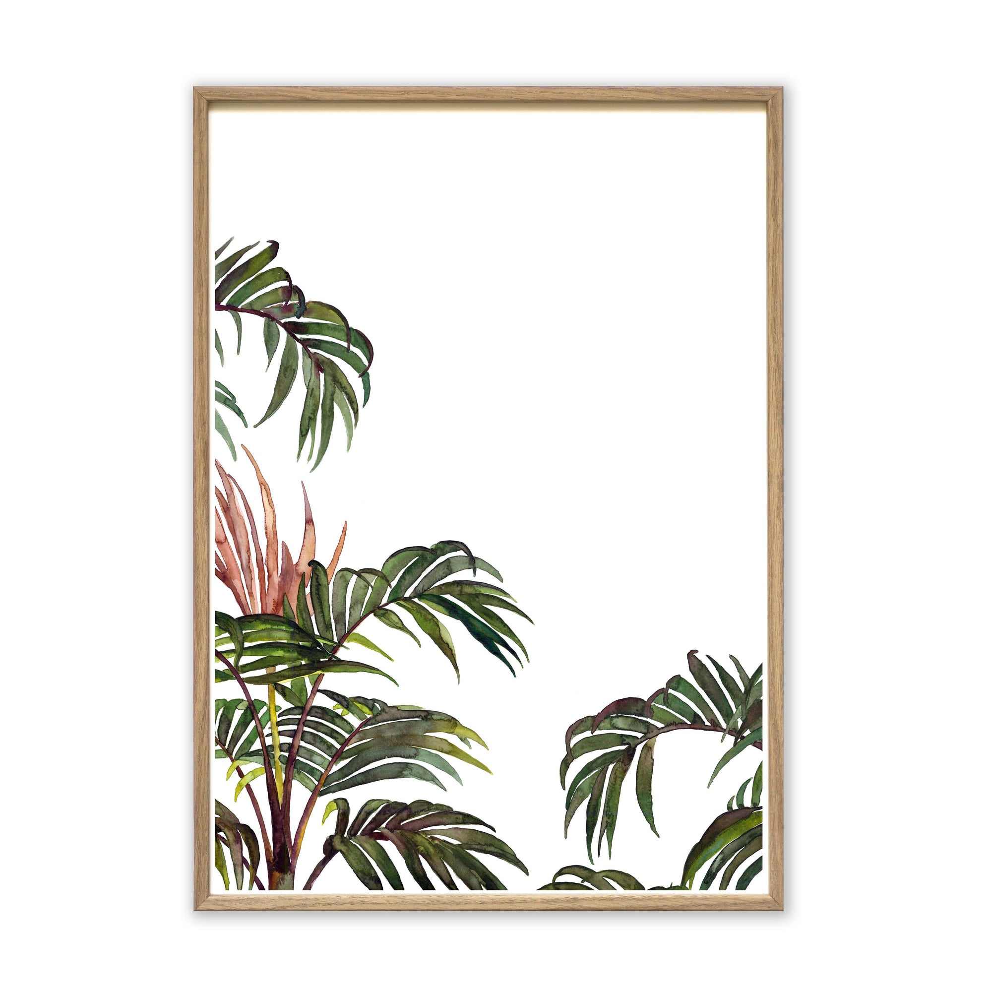 Kunstdruck - Jungle Palm Kunstdruck Leo la Douce 