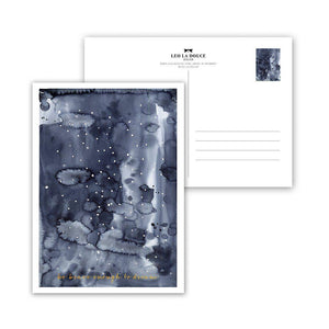 Postkarte - GOLD · BE BRAVE ENOUGH Postkarte Leo la Douce 