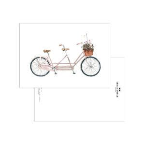 Postkarte - Tandem Love Postkarte Leo la Douce 