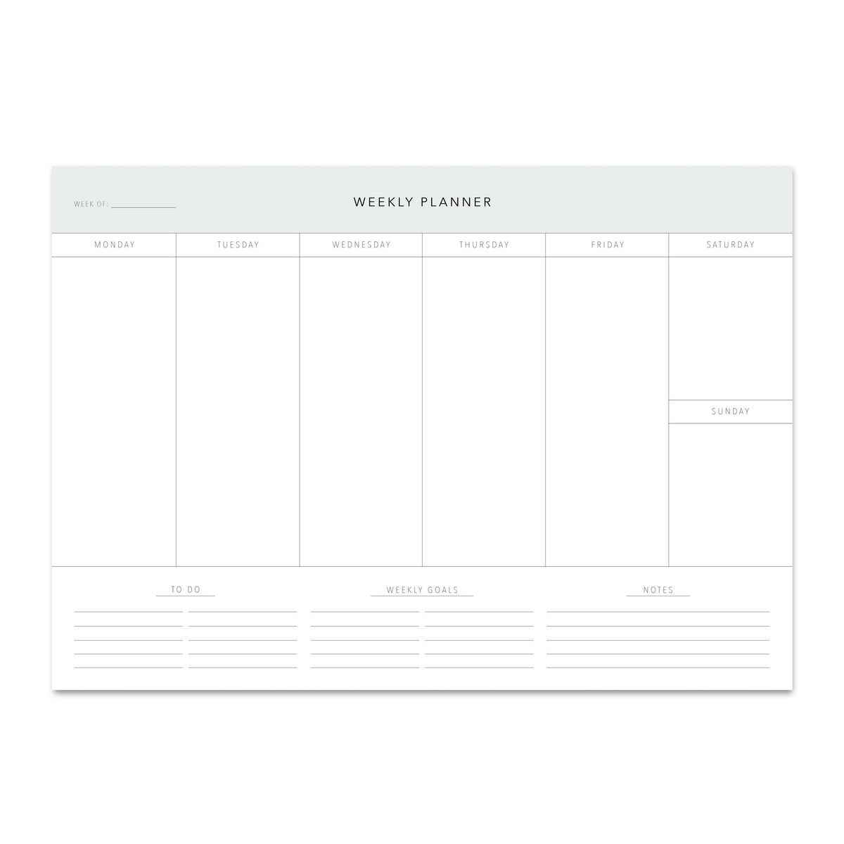 Weekly Planner - CLASSIC - A4 Wochenplaner Leo la Douce 