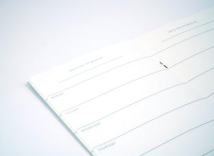 WEEKLY PLANNER - ROSE Kalender Leo la Douce 