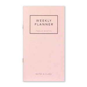 WEEKLY PLANNER - ROSE Kalender Leo la Douce 