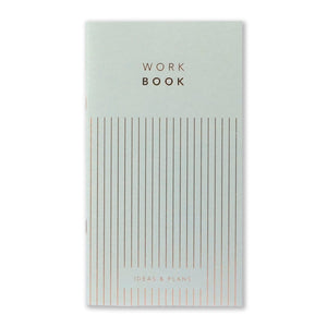 WORK BOOK - GREY Notizheft Leo la Douce 